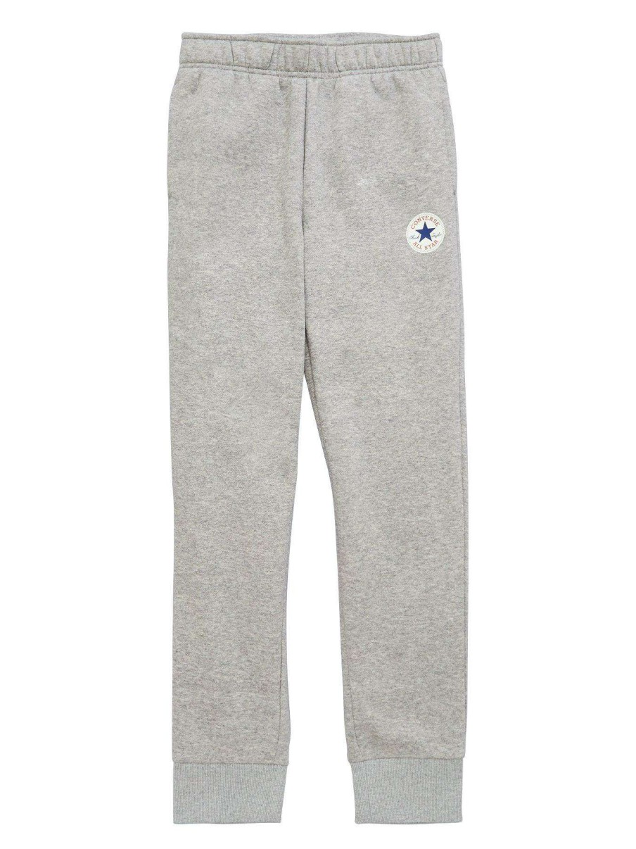 Kids * | Converse Fleece Chuck Taylor Joggers Grey