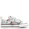 Kids * | Converse Chuck Taylor All Star Infant 2V Rainbow Castles Trainers White/Pink