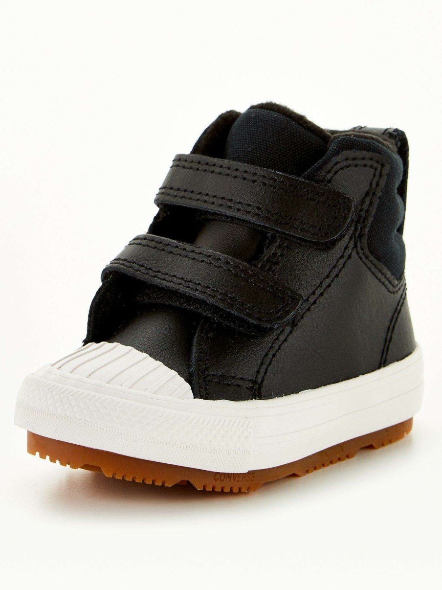 Kids * | Converse Chuck Taylor All Star Berkshire Boot Hi Infant Trainer Black