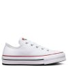 Kids * | Converse Chuck Taylor All Star Ox Junior Girls Eva Lift Canvas Platform Trainers -White