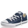 Kids * | Converse Chuck Taylor All Star Ox Childrens Unisex Trainers -Navy