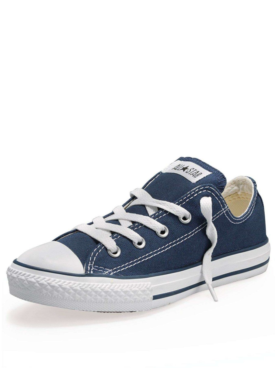 Kids * | Converse Chuck Taylor All Star Ox Childrens Unisex Trainers -Navy