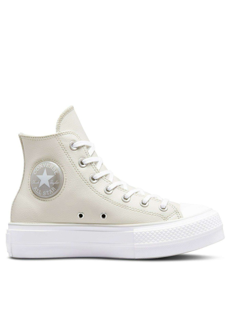 Women * | Converse Chuck Taylor All Star Lift Millennium Glam Off White