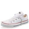 Kids * | Converse Chuck Taylor All Star Ox Childrens Unisex Seasonal Trainers -White